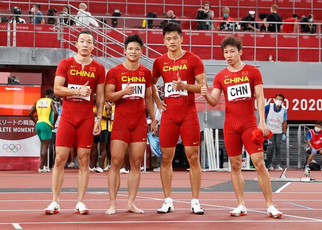 世界杯官网app下载-男子接力获第四 苏炳添坚信中国短跑能站上领奖台